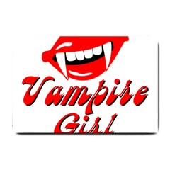 Vampire Girl Small Doormat 