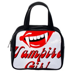 Vampire Girl Classic Handbags (One Side)