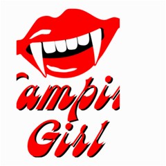 Vampire Girl Small Garden Flag (Two Sides)