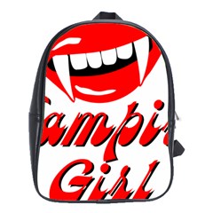 Vampire Girl School Bags (XL) 