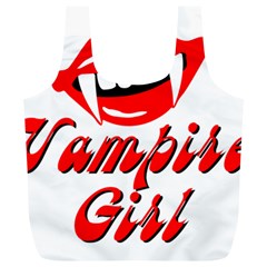 Vampire Girl Full Print Recycle Bags (L) 