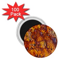 Rusted Metal Surface 1 75  Magnets (100 Pack) 