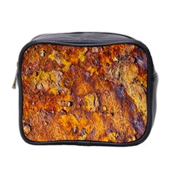 Rusted Metal Surface Mini Toiletries Bag 2-side