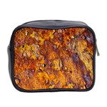 Rusted metal surface Mini Toiletries Bag 2-Side Back