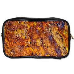 Rusted Metal Surface Toiletries Bags 2-side by igorsin