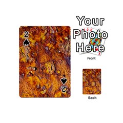 Rusted Metal Surface Playing Cards 54 (mini)  by igorsin