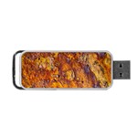 Rusted metal surface Portable USB Flash (Two Sides) Front