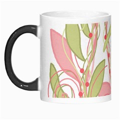 Pink And Ocher Ivy 2 Morph Mugs by Valentinaart