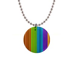 Colorful Lines Button Necklaces