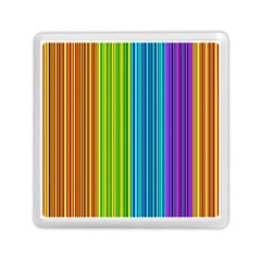 Colorful Lines Memory Card Reader (square)  by Valentinaart