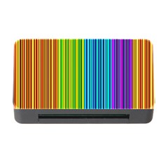 Colorful Lines Memory Card Reader With Cf by Valentinaart