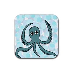 Octopus Rubber Coaster (square) 