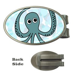 Octopus Money Clips (oval)  by Valentinaart