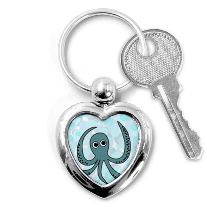 Octopus Key Chains (Heart) 