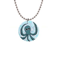 Octopus Button Necklaces by Valentinaart