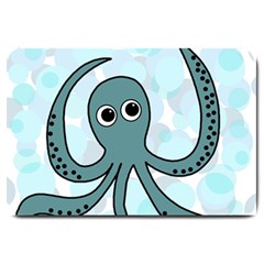 Octopus Large Doormat  by Valentinaart