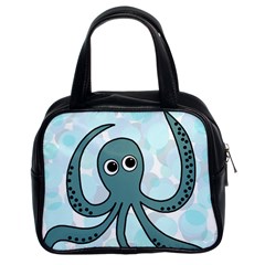 Octopus Classic Handbags (2 Sides) by Valentinaart