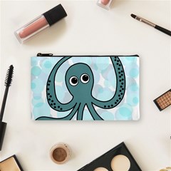 Octopus Cosmetic Bag (small)  by Valentinaart