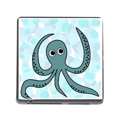 Octopus Memory Card Reader (square) by Valentinaart