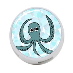 Octopus 4-port Usb Hub (two Sides)  by Valentinaart