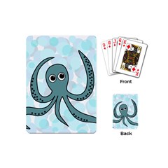 Octopus Playing Cards (mini)  by Valentinaart