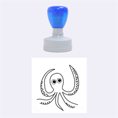 Octopus Rubber Round Stamps (medium) by Valentinaart