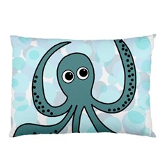 Octopus Pillow Case (two Sides) by Valentinaart