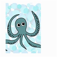 Octopus Large Garden Flag (two Sides) by Valentinaart