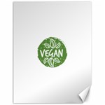 Vegan Label3 Scuro Canvas 18  x 24   17.8 x23.08  Canvas - 1