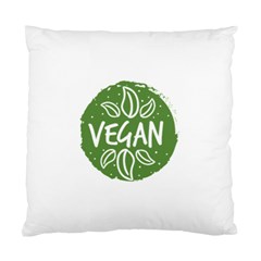 Vegan Label3 Scuro Standard Cushion Case (one Side) by CitronellaDesign