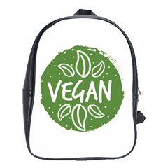 Vegan Label3 Scuro School Bags(large) 