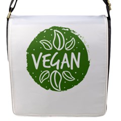 Vegan Label3 Scuro Flap Messenger Bag (s) by CitronellaDesign