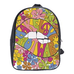 Makelovenotwar School Bags (xl) 