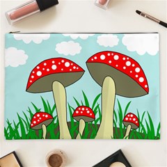 Mushrooms  Cosmetic Bag (xxl)  by Valentinaart