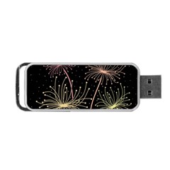 Elegant Dandelions  Portable Usb Flash (one Side) by Valentinaart