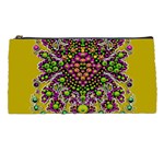 Fantasy Flower Peacock With Some Soul In Popart Pencil Cases Front