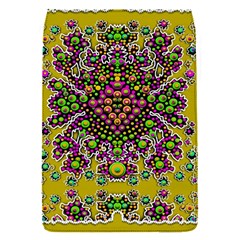 Fantasy Flower Peacock With Some Soul In Popart Flap Covers (s)  by pepitasart