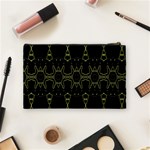 Black Wand Cosmetic Bag (Medium)  Back