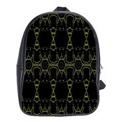 Black Wand School Bags(large)  by MRTACPANS