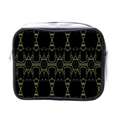 Black Wand Mini Toiletries Bags by MRTACPANS