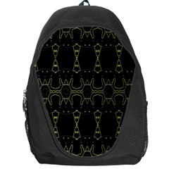 Black Wand Backpack Bag by MRTACPANS