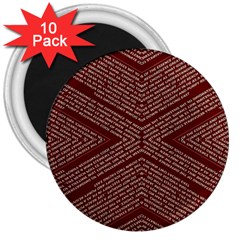 Gggfgdfgn 3  Magnets (10 Pack)  by MRTACPANS