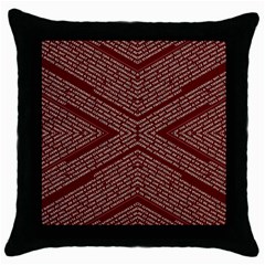 Gggfgdfgn Throw Pillow Case (black) by MRTACPANS