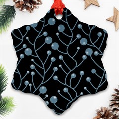 Blue Decor Ornament (snowflake) 