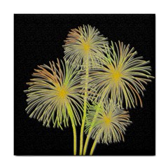 Dandelions Tile Coasters by Valentinaart