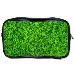 Shamrock Clovers Green Irish St  Patrick Ireland Good Luck Symbol 8000 Sv Toiletries Bags 2-side by yoursparklingshop