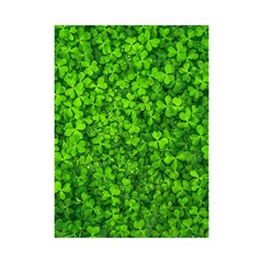 Shamrock Clovers Green Irish St  Patrick Ireland Good Luck Symbol 8000 Sv Shower Curtain 48  X 72  (small)  by yoursparklingshop