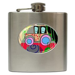 Tractor Hip Flask (6 Oz) by Valentinaart