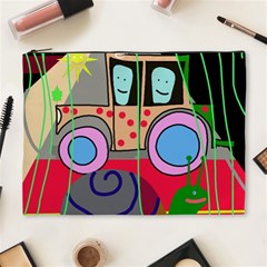 Tractor Cosmetic Bag (xl) by Valentinaart