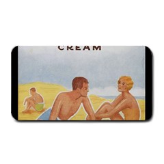 Vintage Summer Sunscreen Advertisement Medium Bar Mats by yoursparklingshop